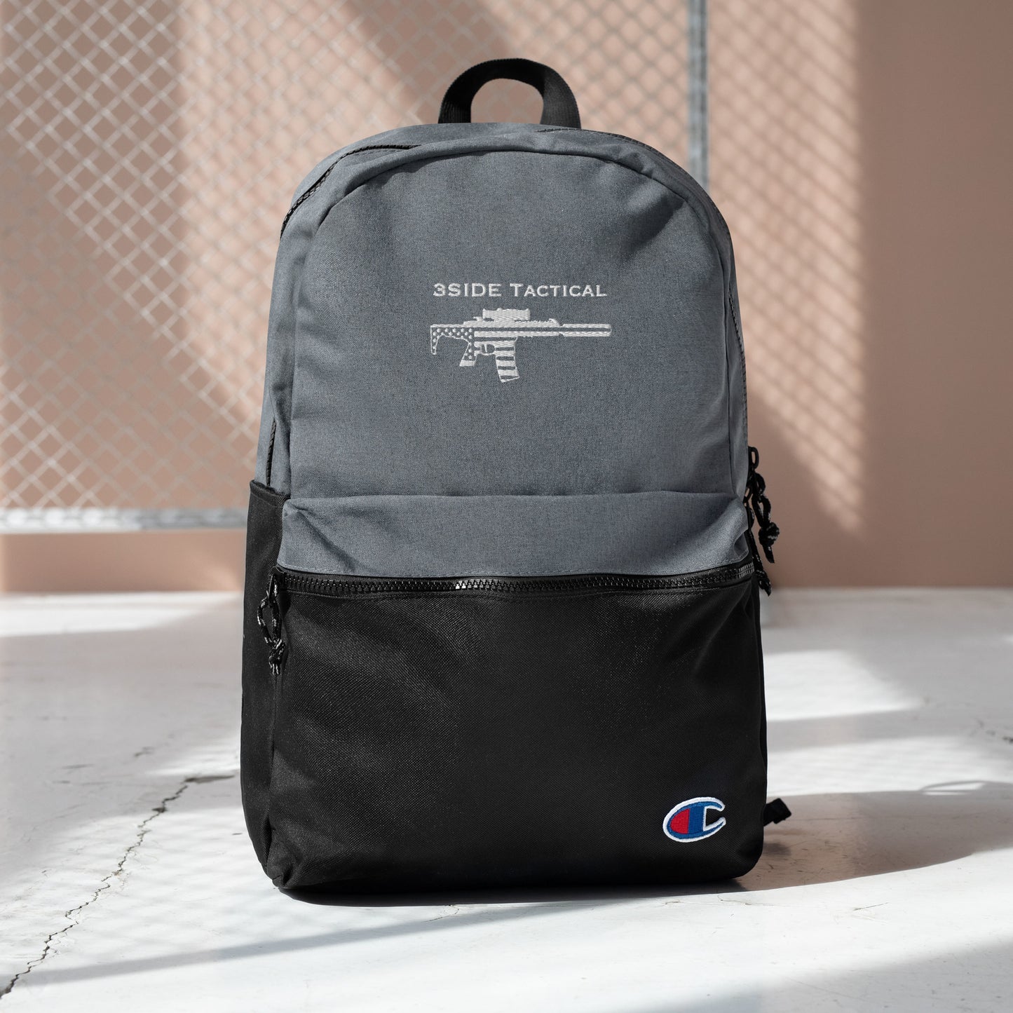 3SIDE RIFLE EMBROIDERED CHAMPION BACKPACK