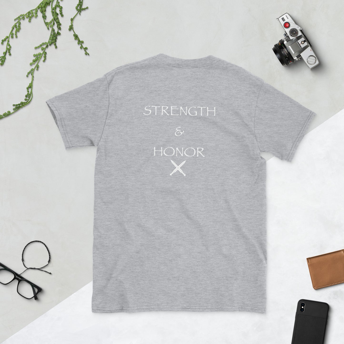 3SIDE GLADIATOR “STRENGTH AND HONOR” SHORT SLEEVE T-SHIRT