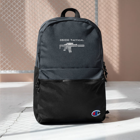 3SIDE RIFLE EMBROIDERED CHAMPION BACKPACK