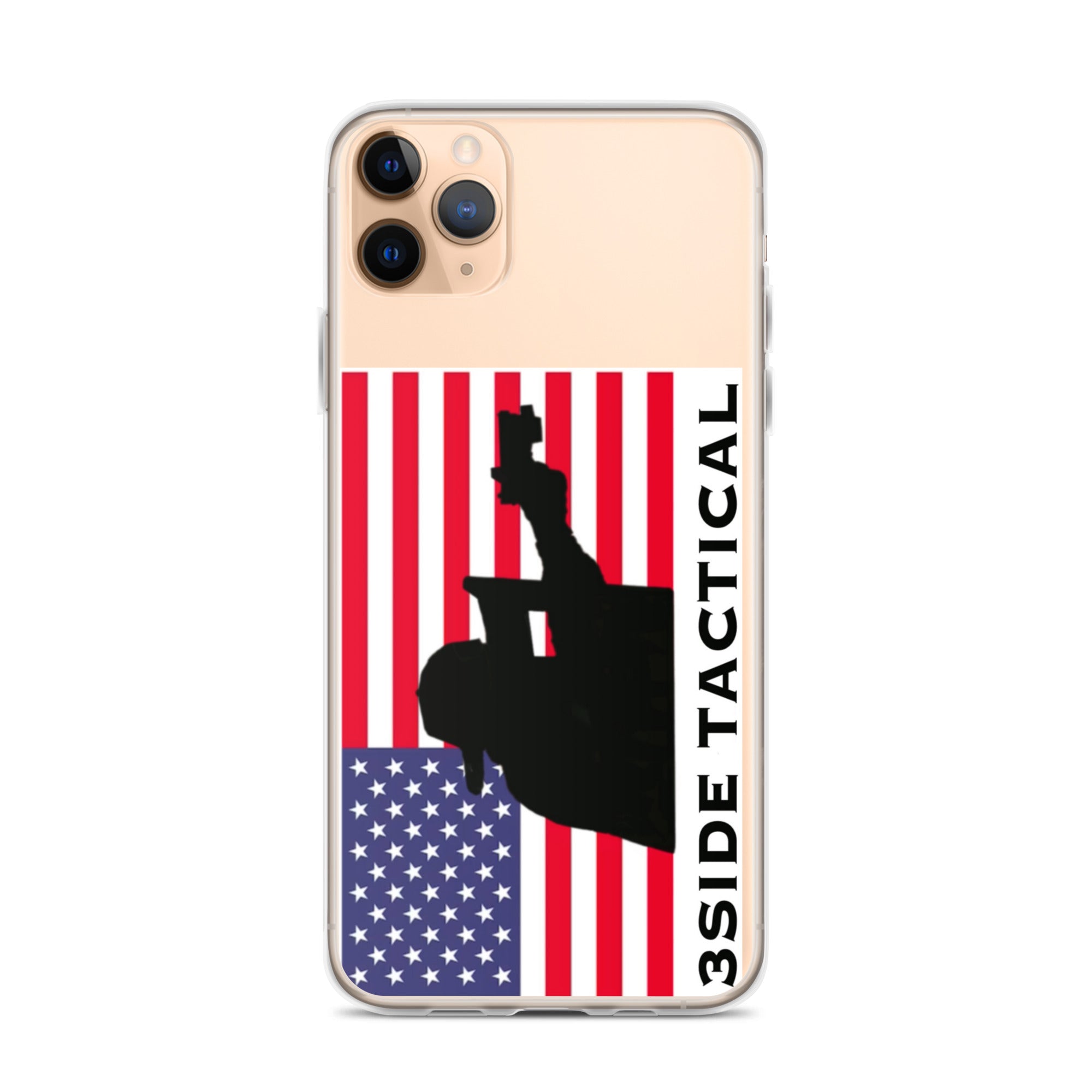 SHIELD MAN AMERICAN FLAG PHONE CASE