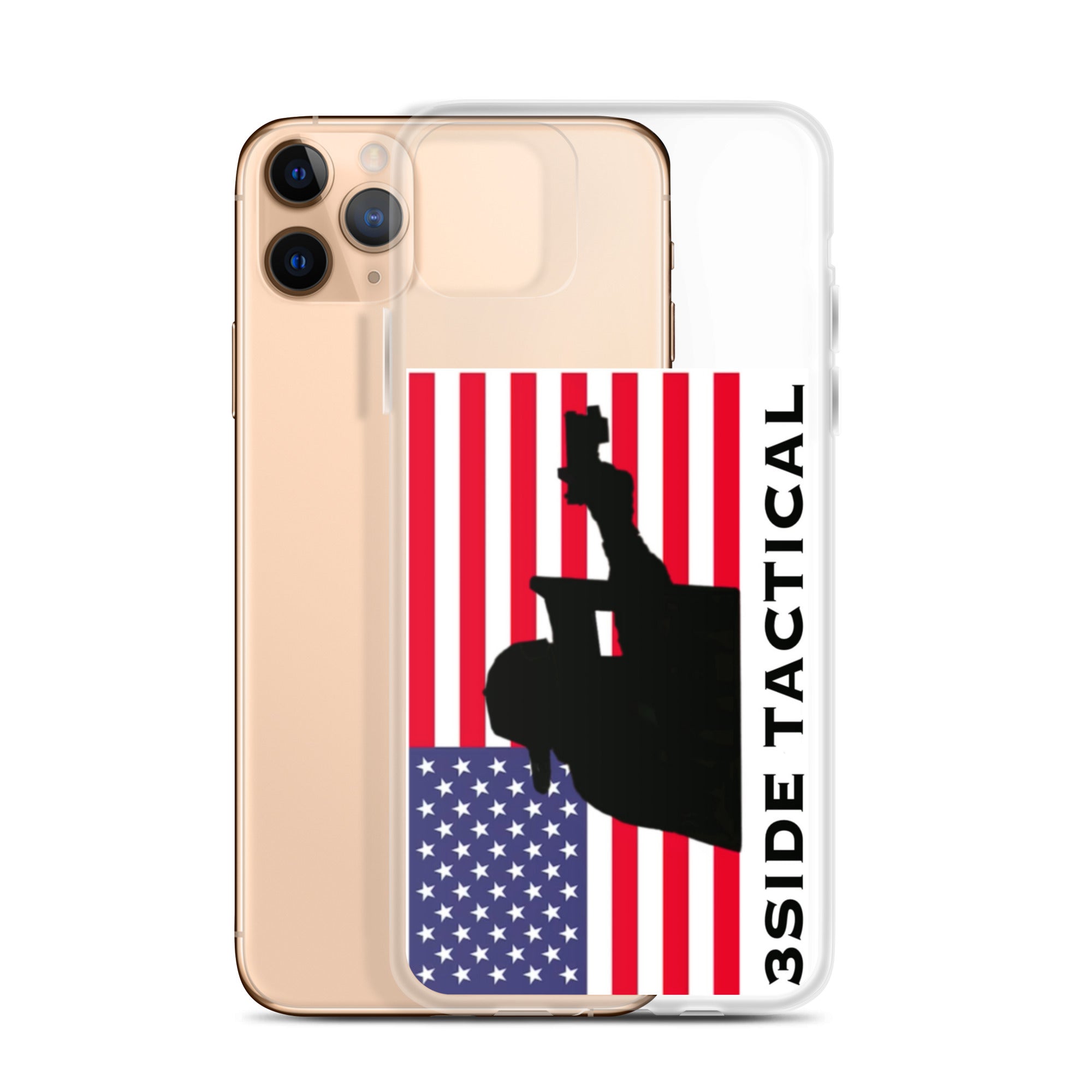 SHIELD MAN AMERICAN FLAG PHONE CASE
