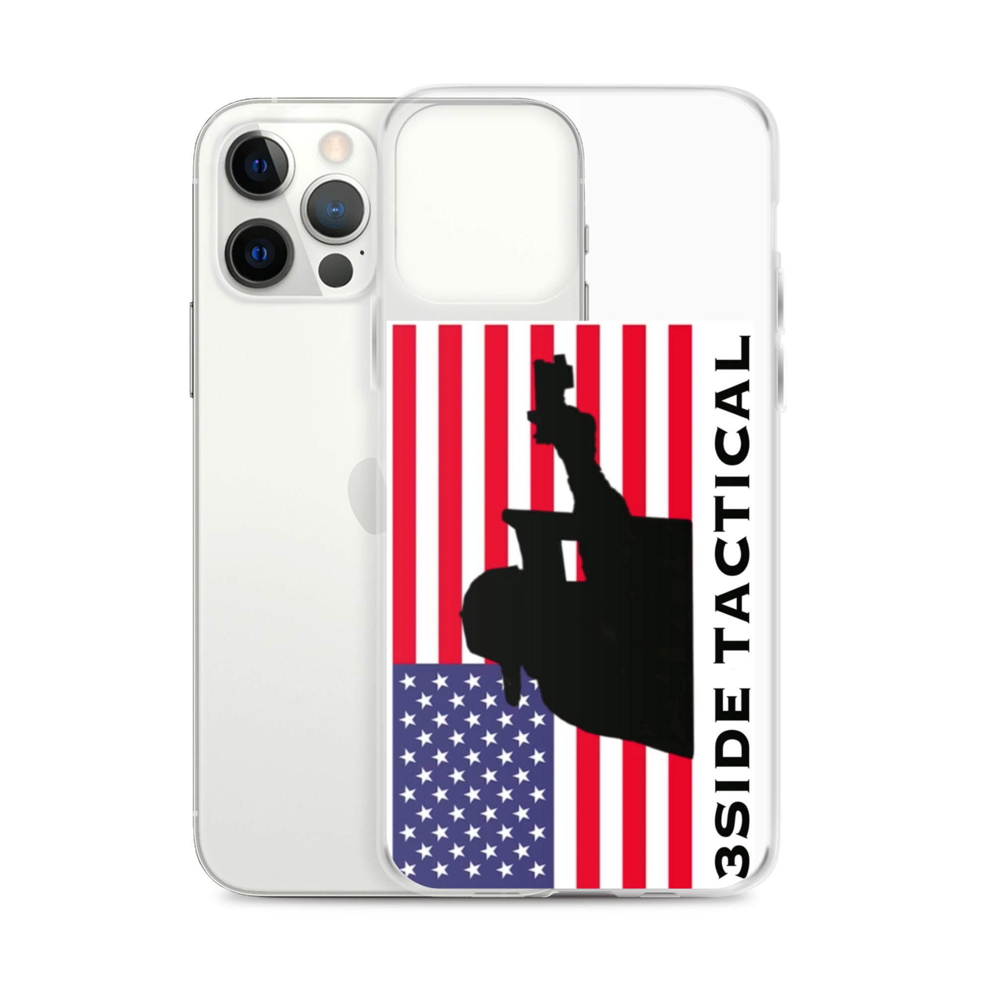 SHIELD MAN AMERICAN FLAG PHONE CASE
