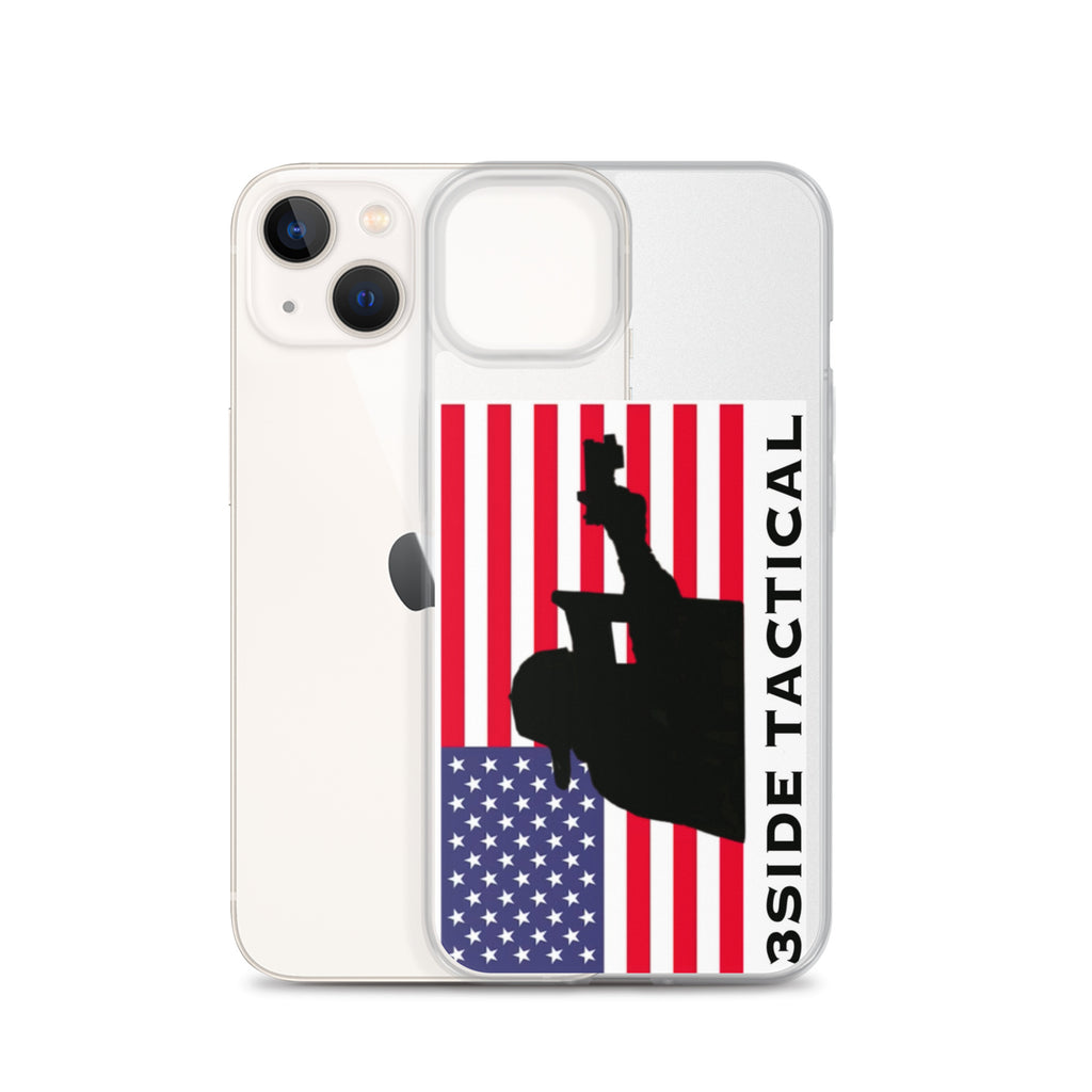 SHIELD MAN AMERICAN FLAG PHONE CASE