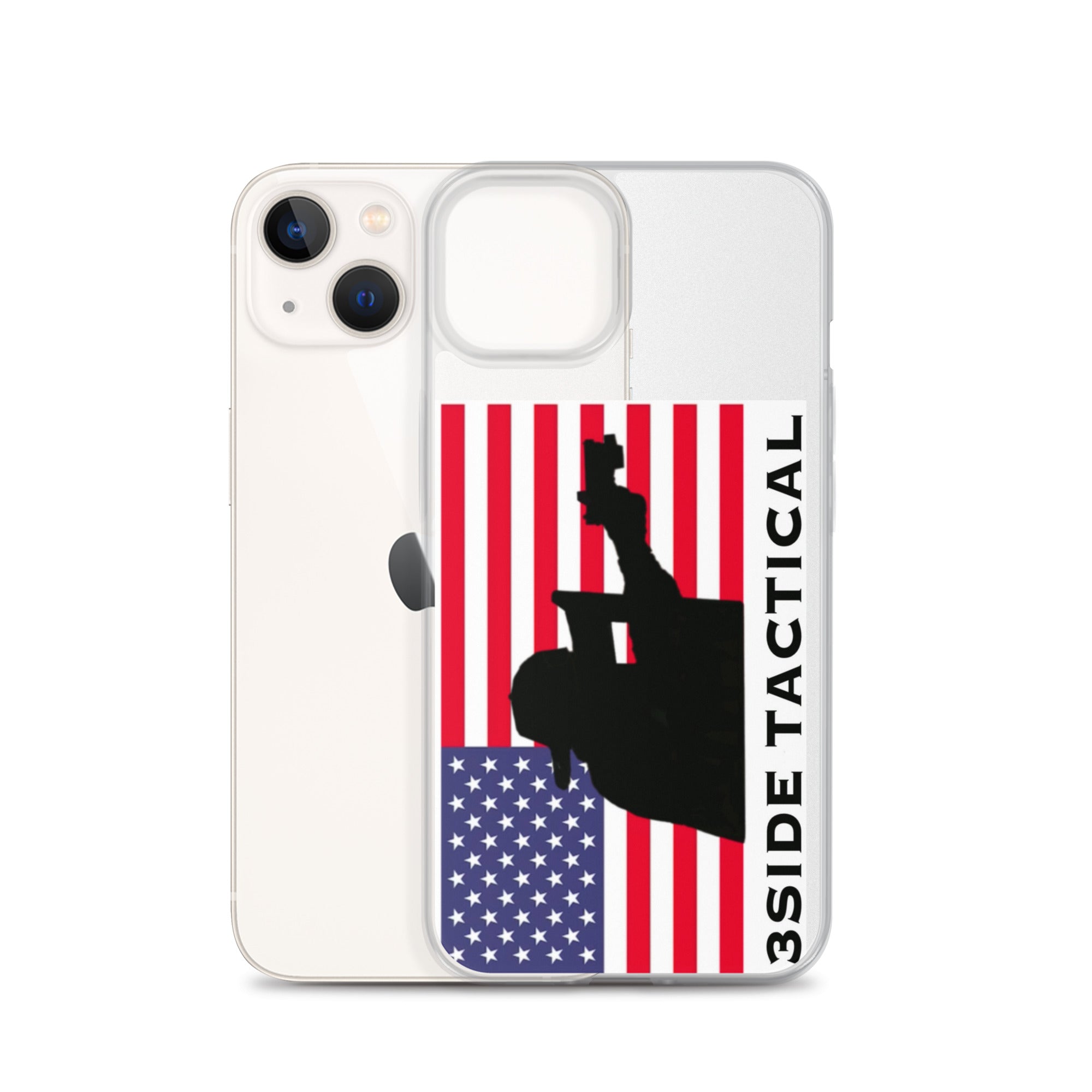 SHIELD MAN AMERICAN FLAG PHONE CASE