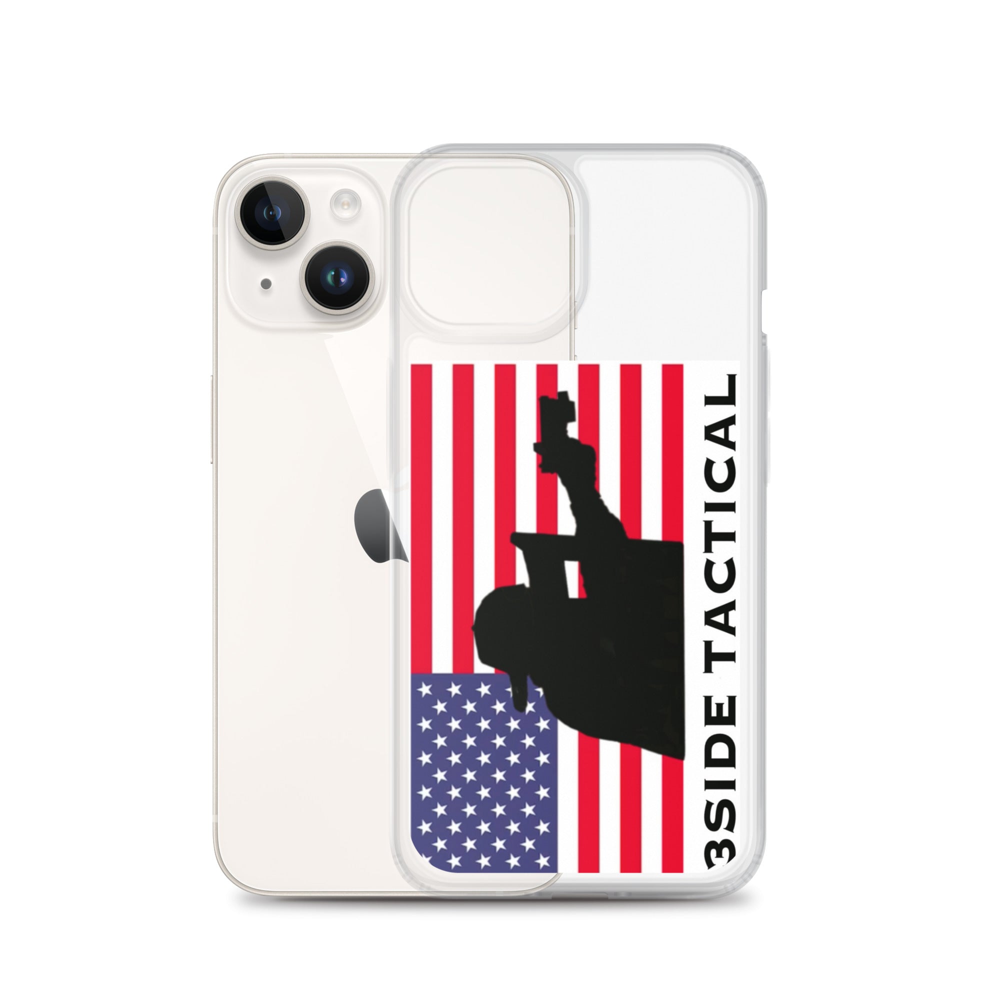 SHIELD MAN AMERICAN FLAG PHONE CASE