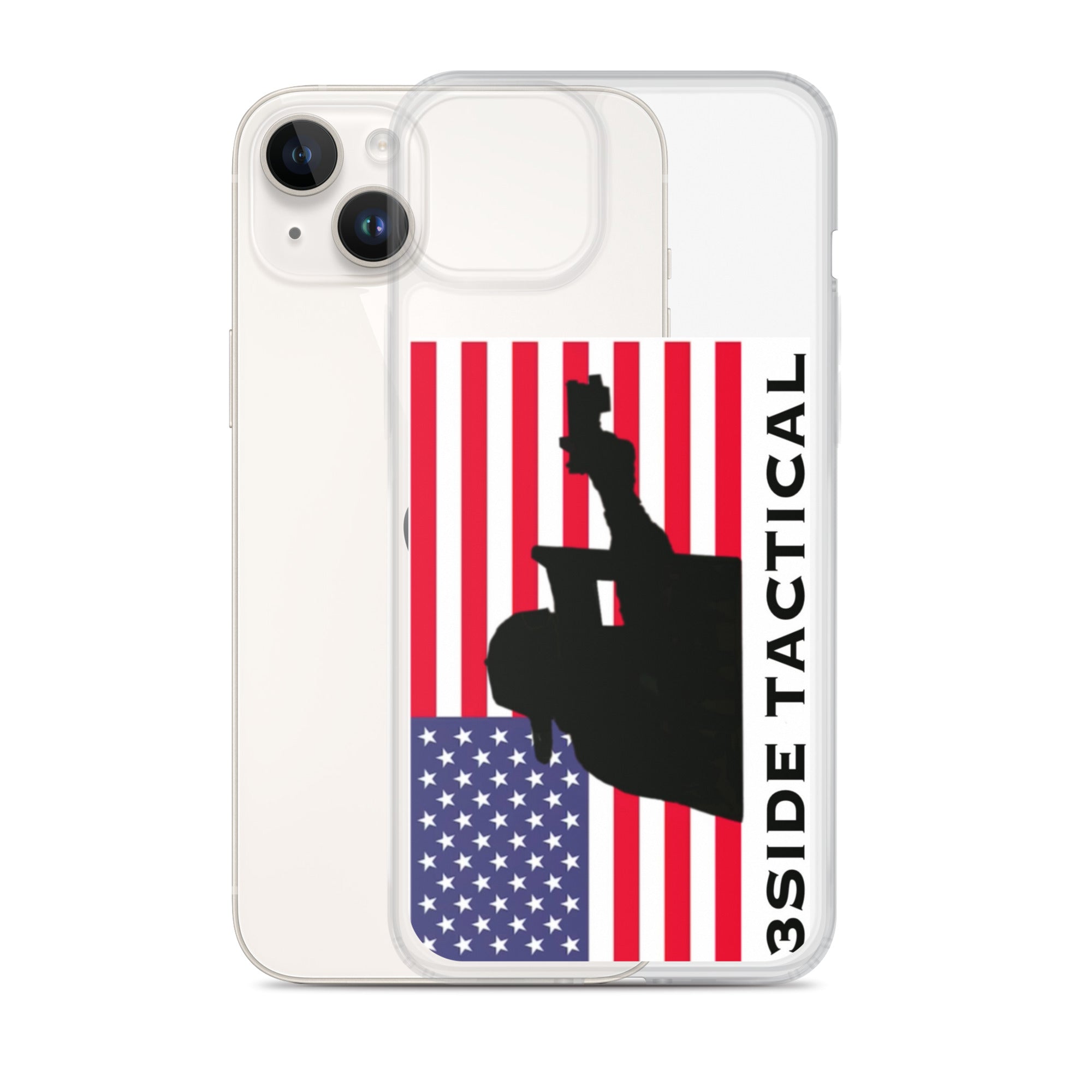 SHIELD MAN AMERICAN FLAG PHONE CASE