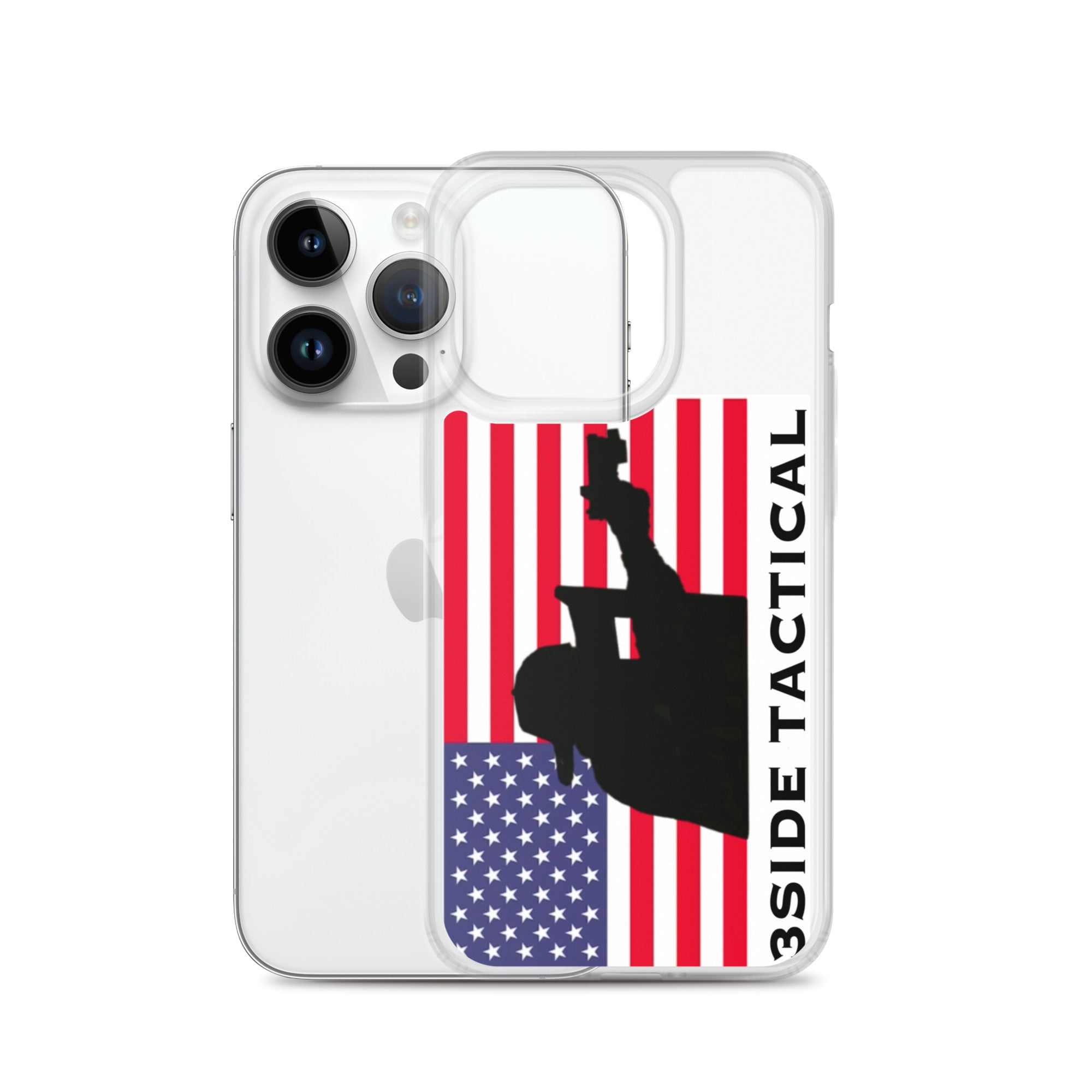 SHIELD MAN AMERICAN FLAG PHONE CASE