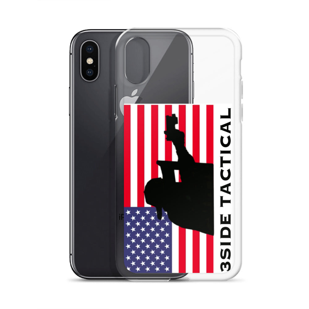 SHIELD MAN AMERICAN FLAG PHONE CASE