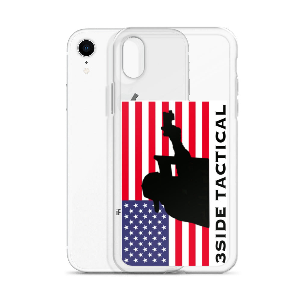 SHIELD MAN AMERICAN FLAG PHONE CASE