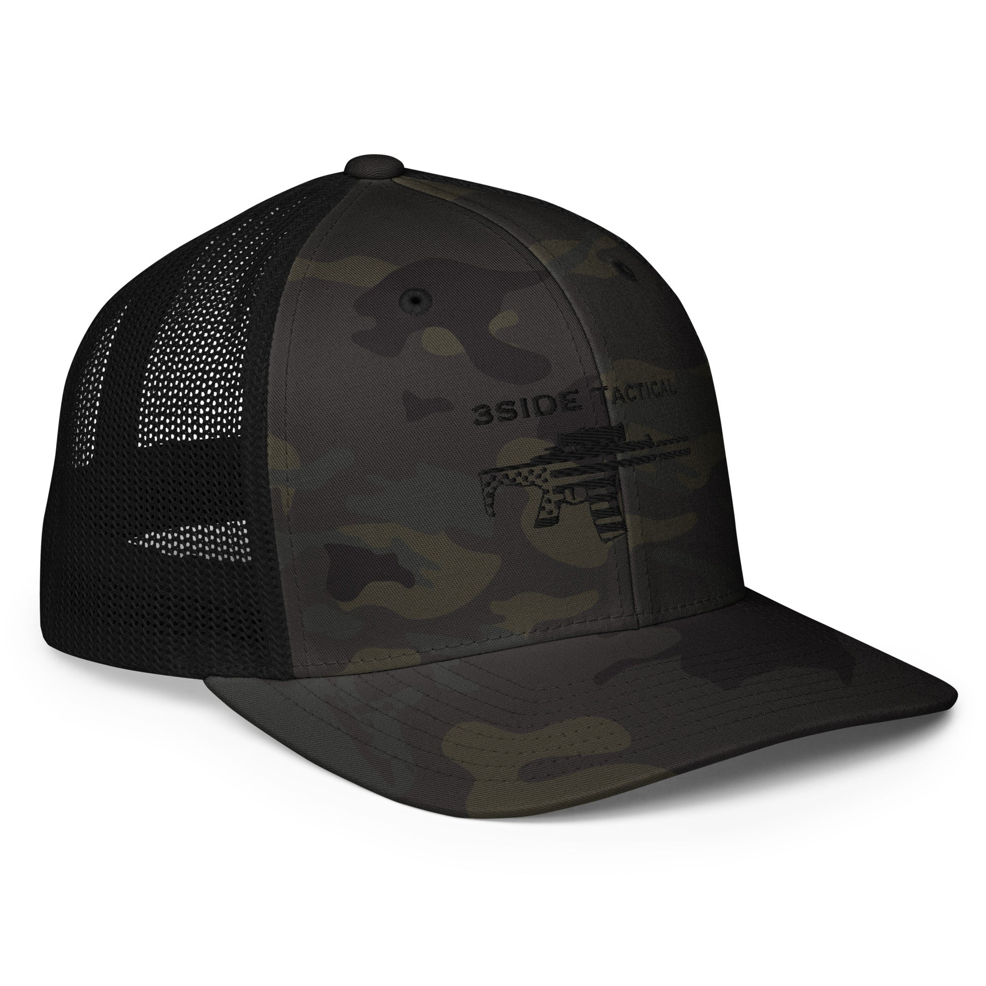 3SIDE RIFLE CLOSED BACK TRUCKER CAP – 3SIDE tactical