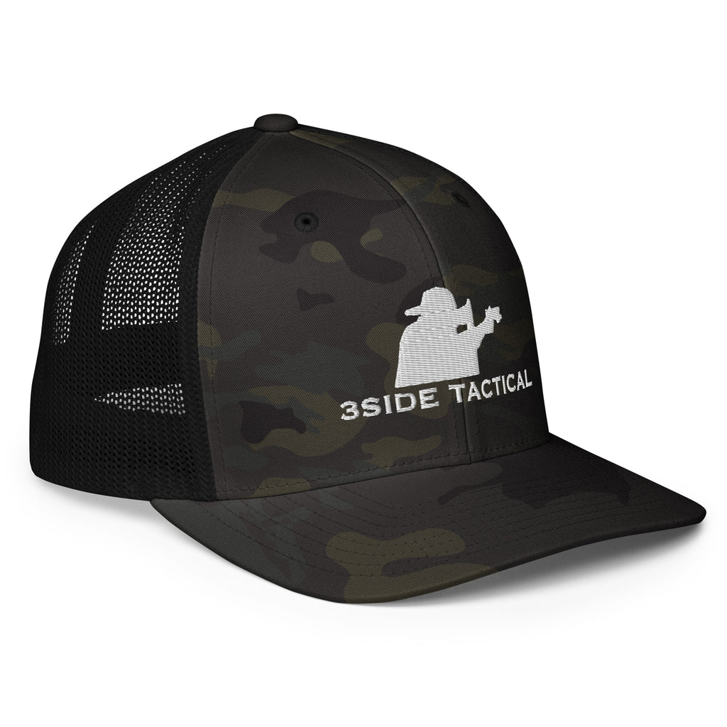 3SIDE SHIELD FLEX FIT CLOSED BACK TRUCKER CAP