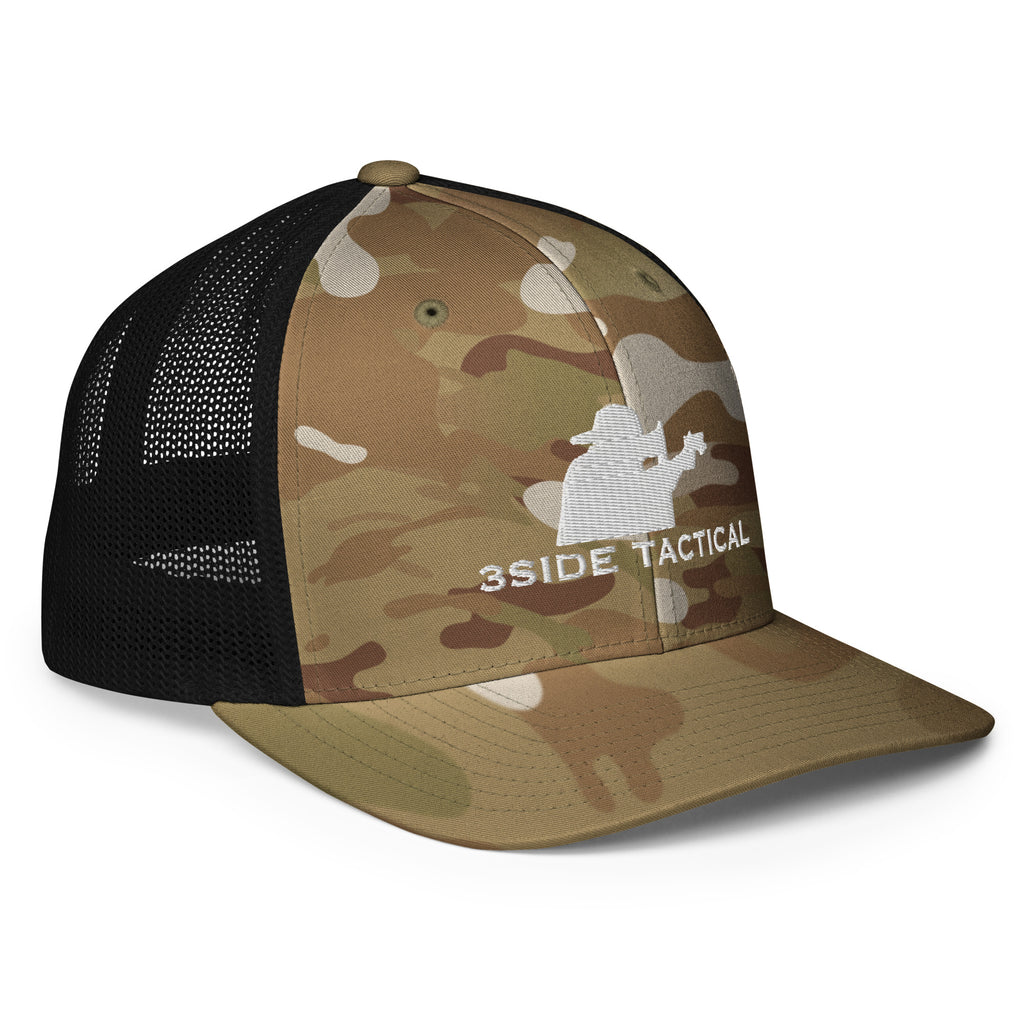 3SIDE SHIELD FLEX FIT CLOSED BACK TRUCKER CAP