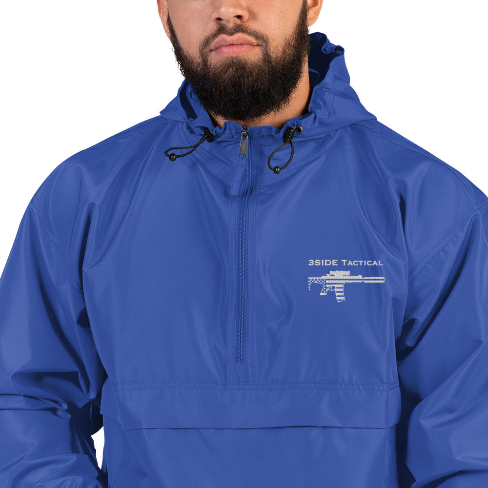 3SIDE RIFLE EMBROIDERED CHAMPION PACKABLE JACKET