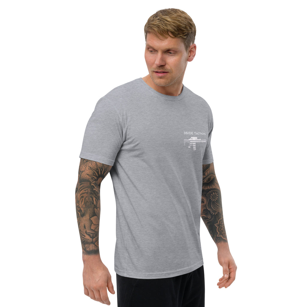 N/L 3SIDE “SLOW IS SMOOTH, SMOOTH IS FAST” SHORT SLEEVE T-SHIRT WHT