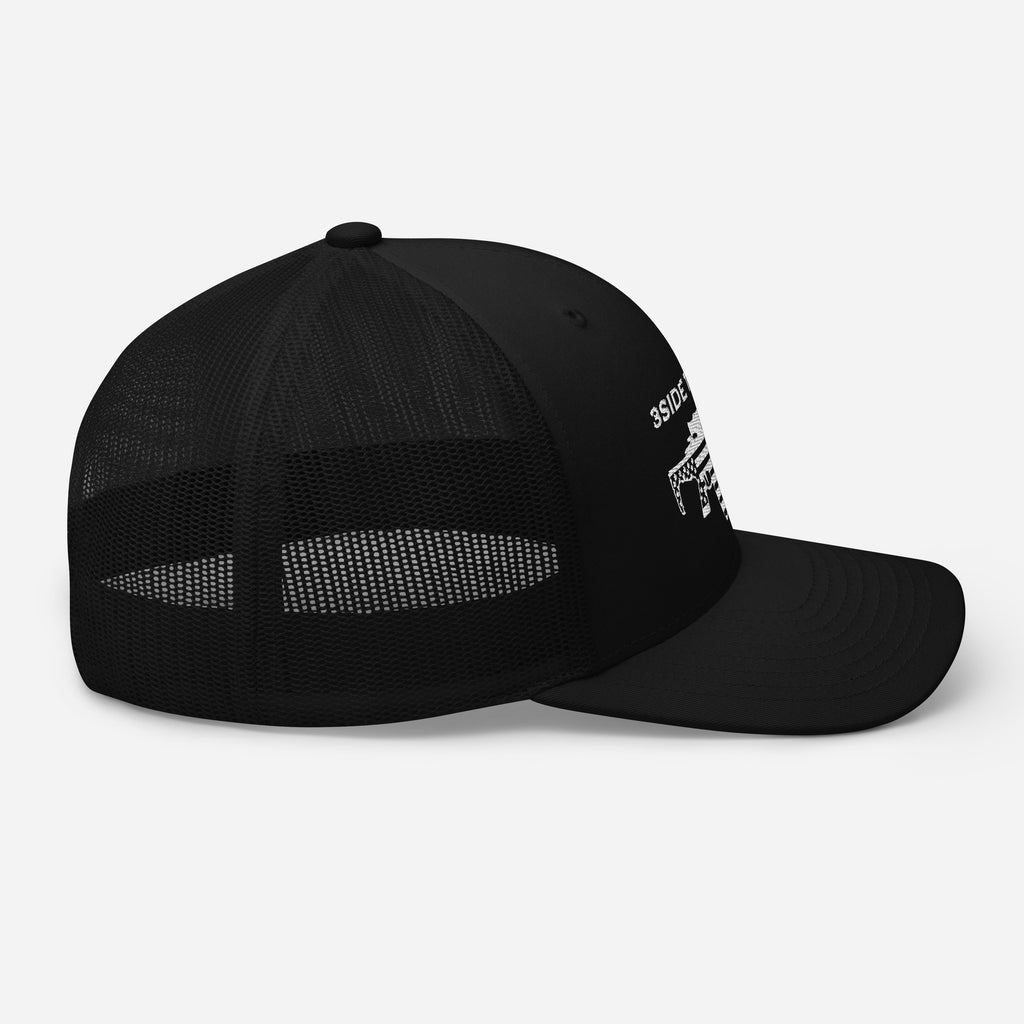 3SIDE RIFLE SNAPBACK TRUCKER CAP