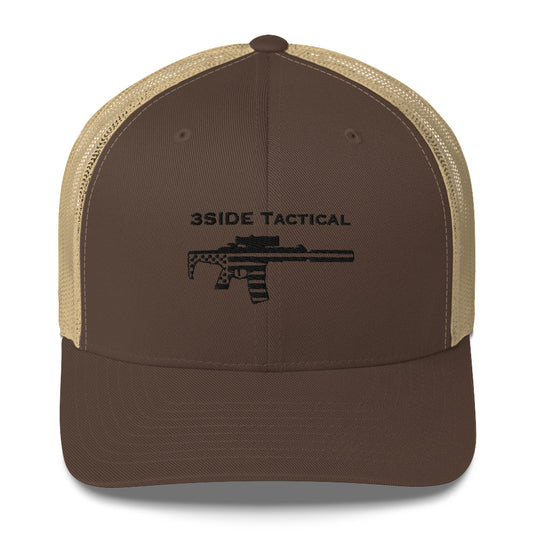 3SIDE RIFLE SNAP BACK TRUCKER CAP