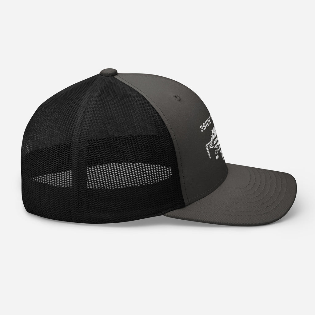 3SIDE RIFLE SNAPBACK TRUCKER CAP