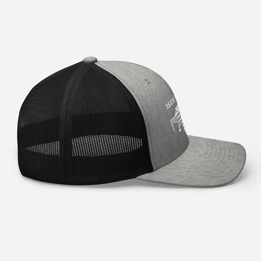 3SIDE RIFLE SNAPBACK TRUCKER CAP