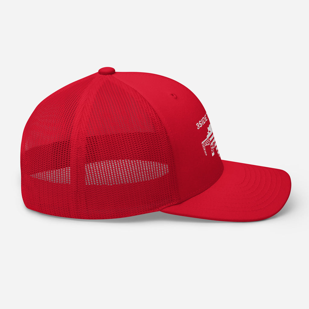 3SIDE RIFLE SNAPBACK TRUCKER CAP