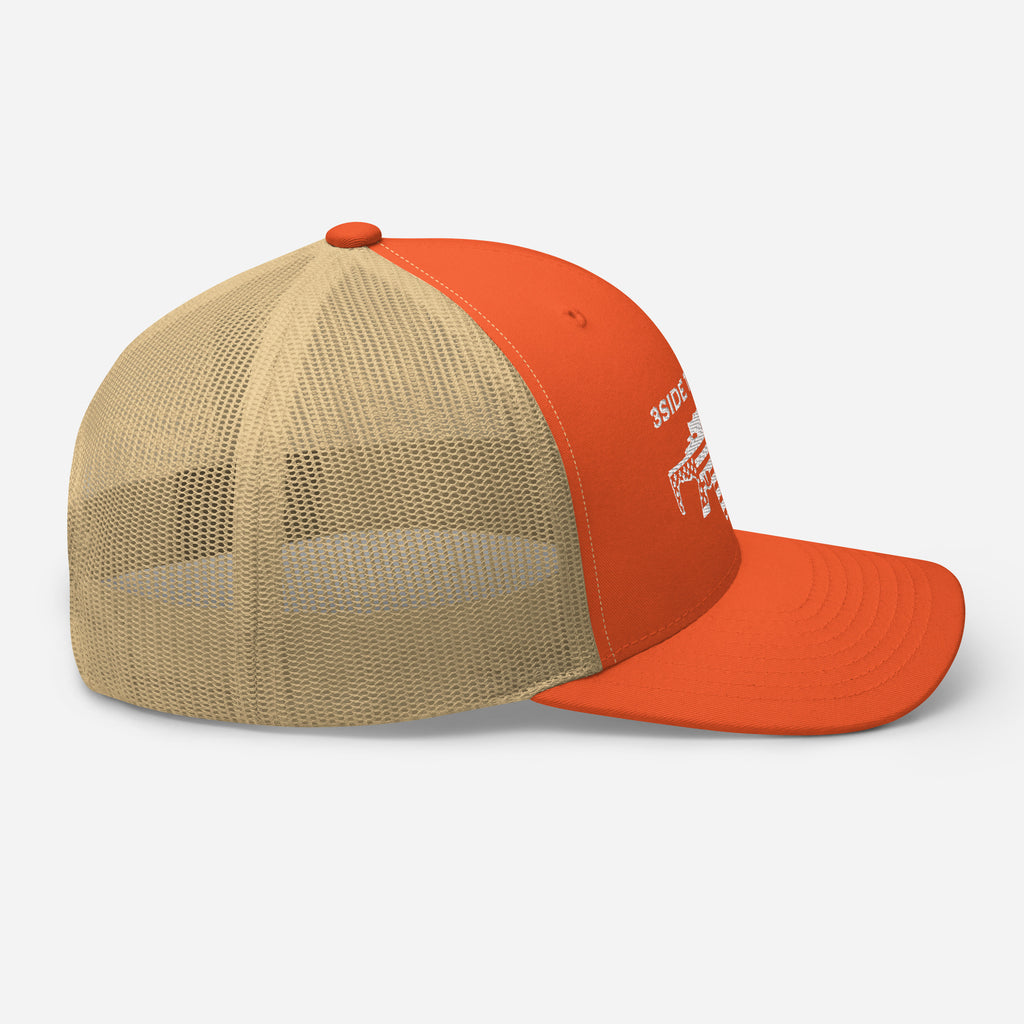 3SIDE RIFLE SNAPBACK TRUCKER CAP