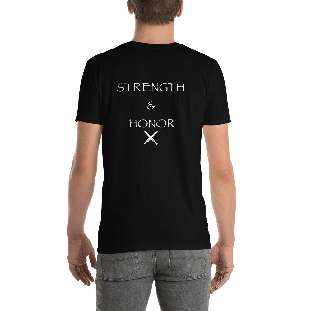 3SIDE GLADIATOR “STRENGTH AND HONOR” SHORT SLEEVE T-SHIRT