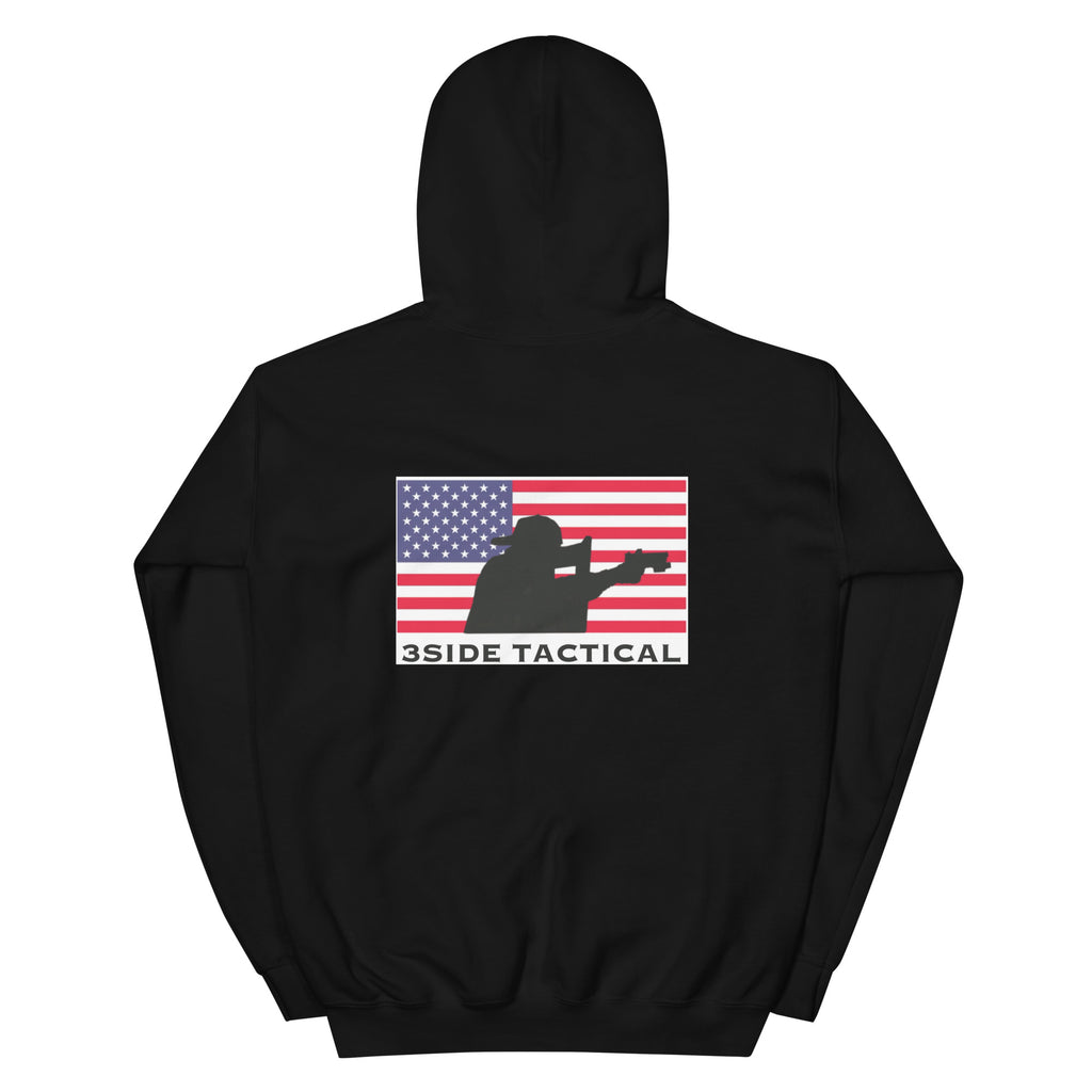 SHIELD MAN AMERICAN FLAG HOODIE