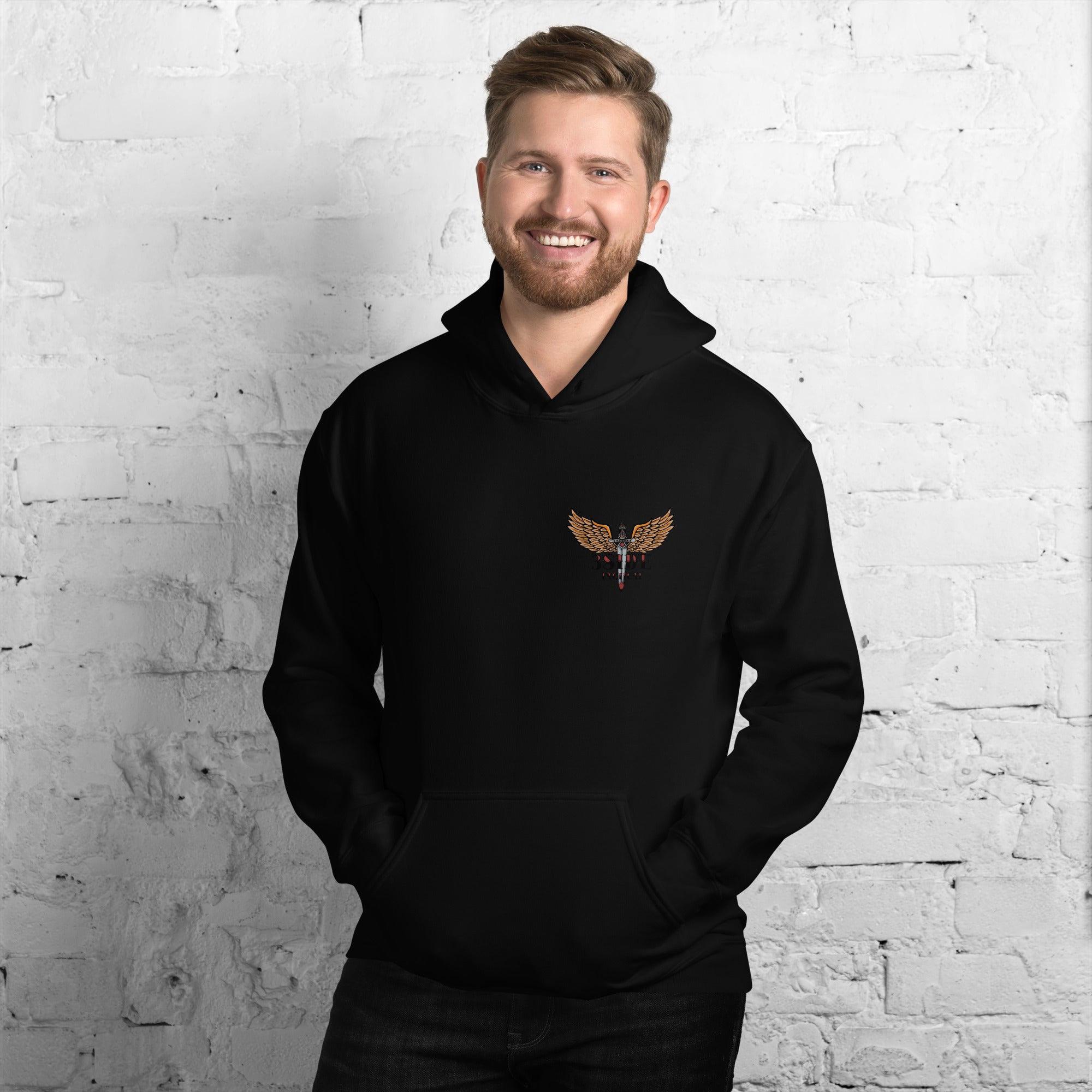 3SIDE “TRADITIONAL TATTOO” EAGLE HOODIE