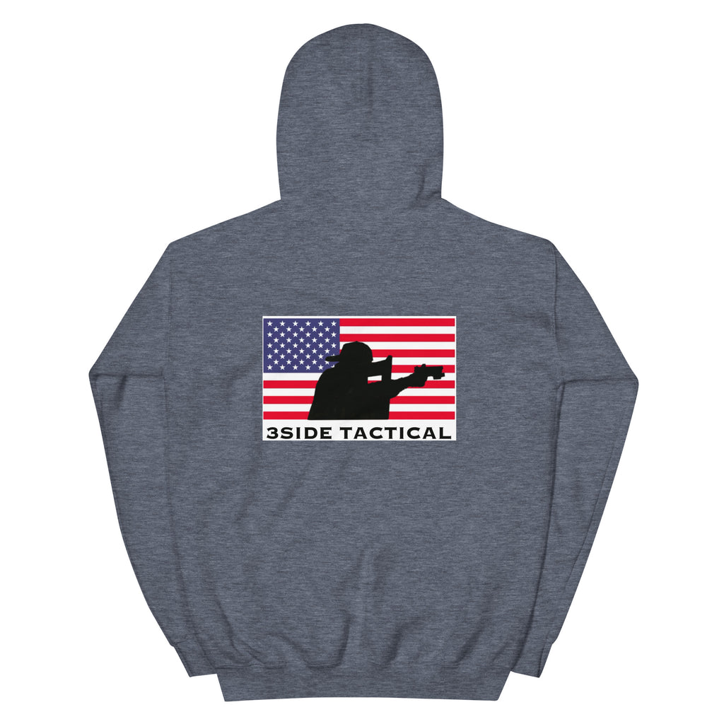 SHIELD MAN AMERICAN FLAG HOODIE
