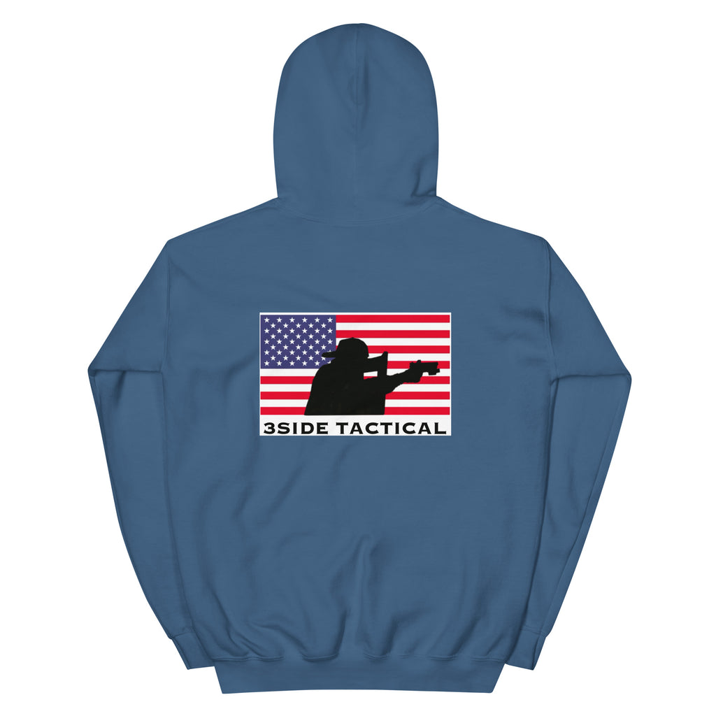SHIELD MAN AMERICAN FLAG HOODIE