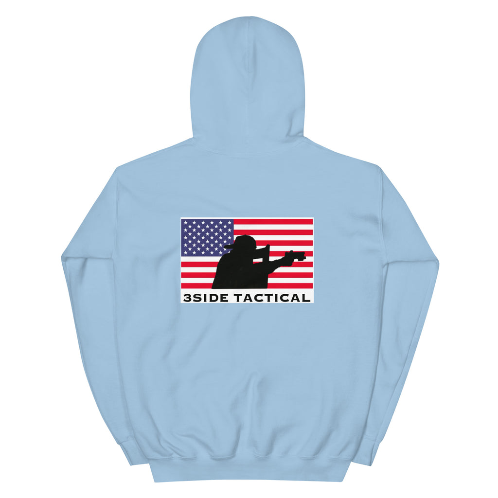 SHIELD MAN AMERICAN FLAG HOODIE