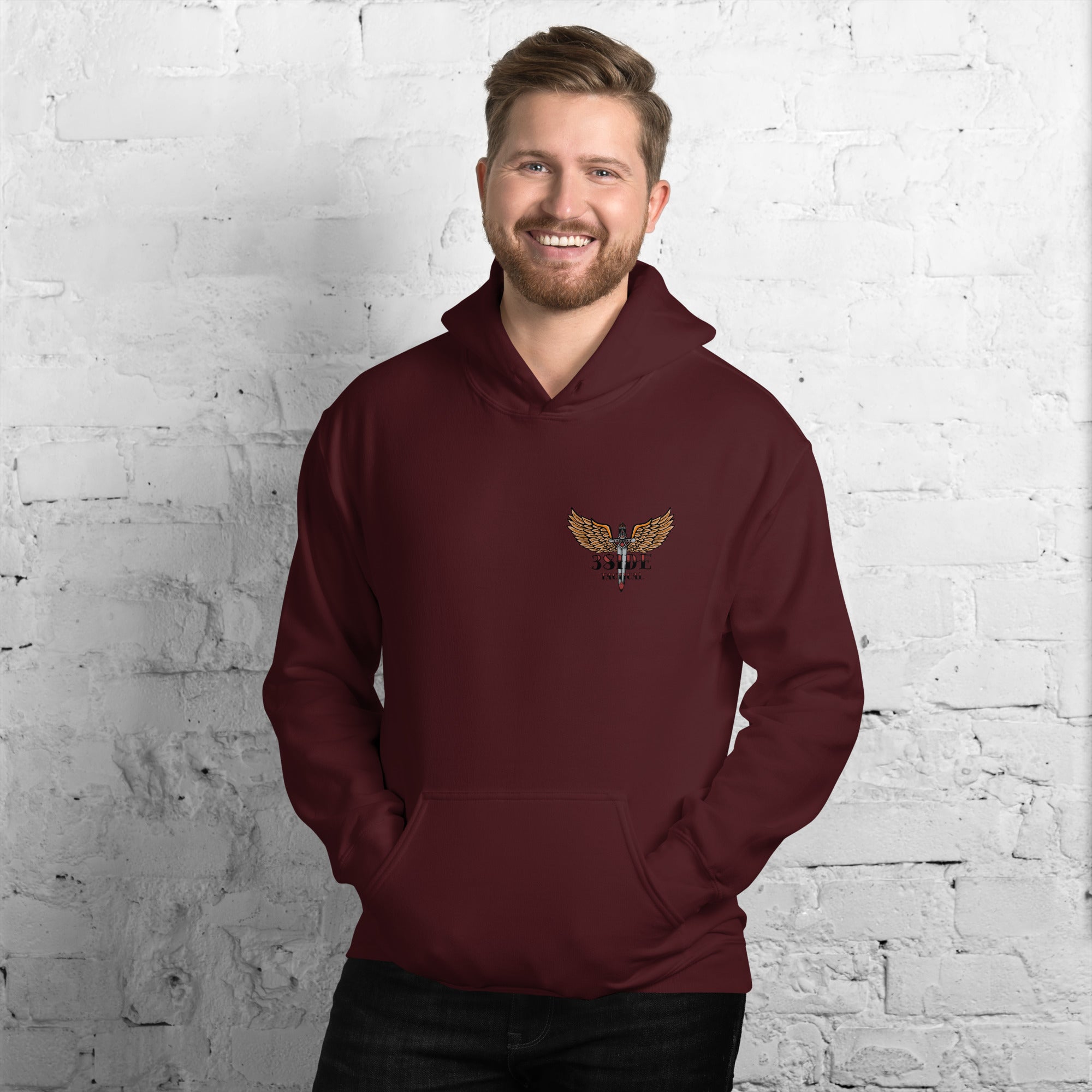 3SIDE “TRADITIONAL TATTOO” EAGLE HOODIE
