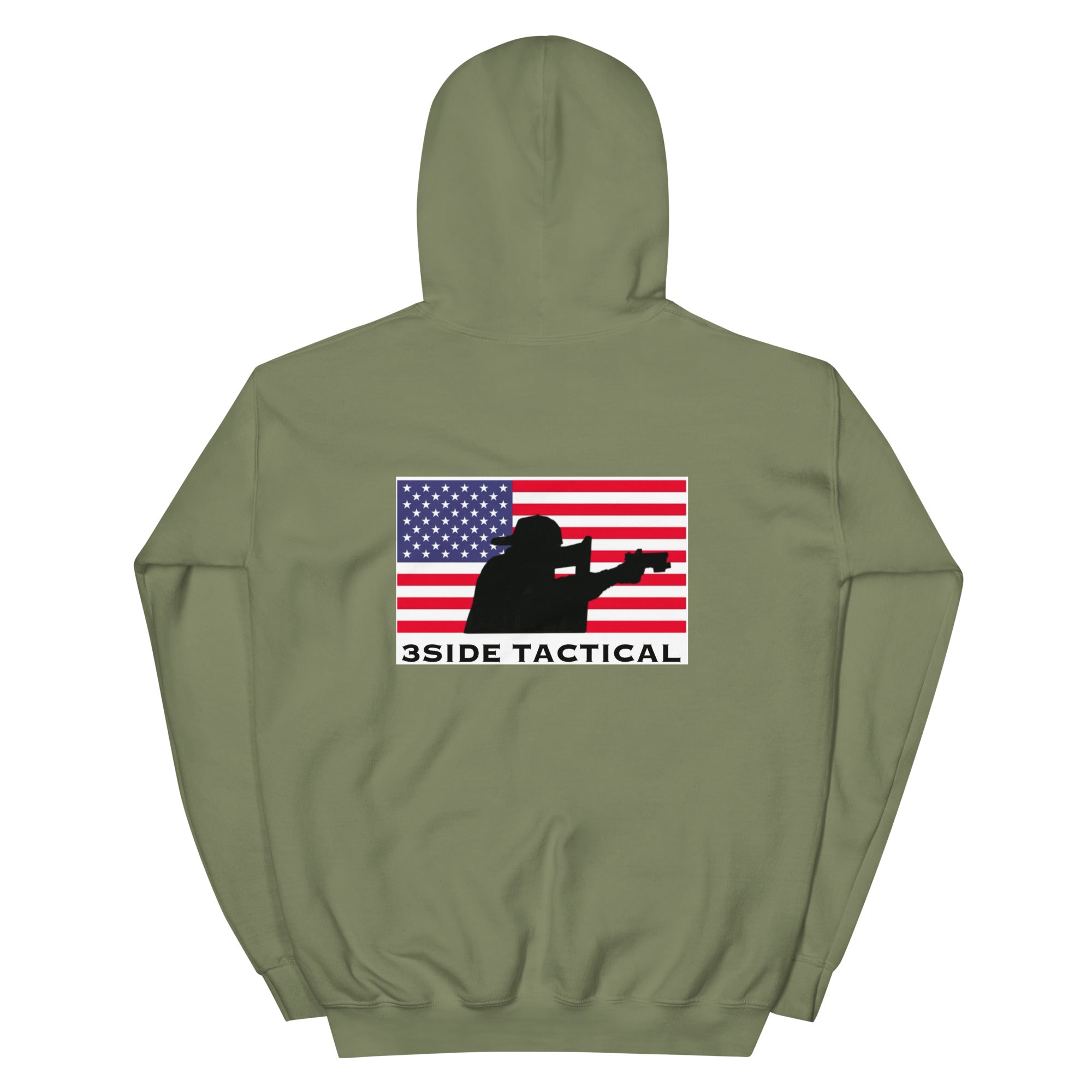 SHIELD MAN AMERICAN FLAG HOODIE