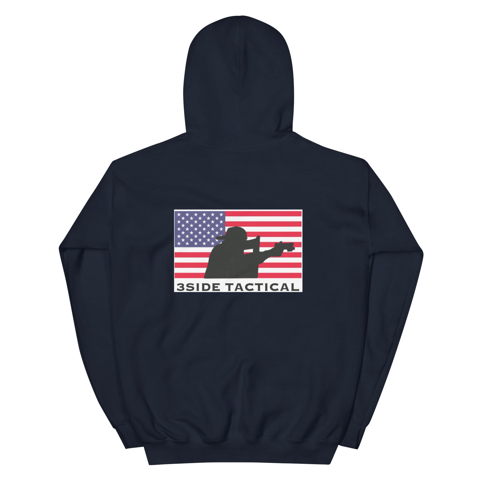 SHIELD MAN AMERICAN FLAG HOODIE