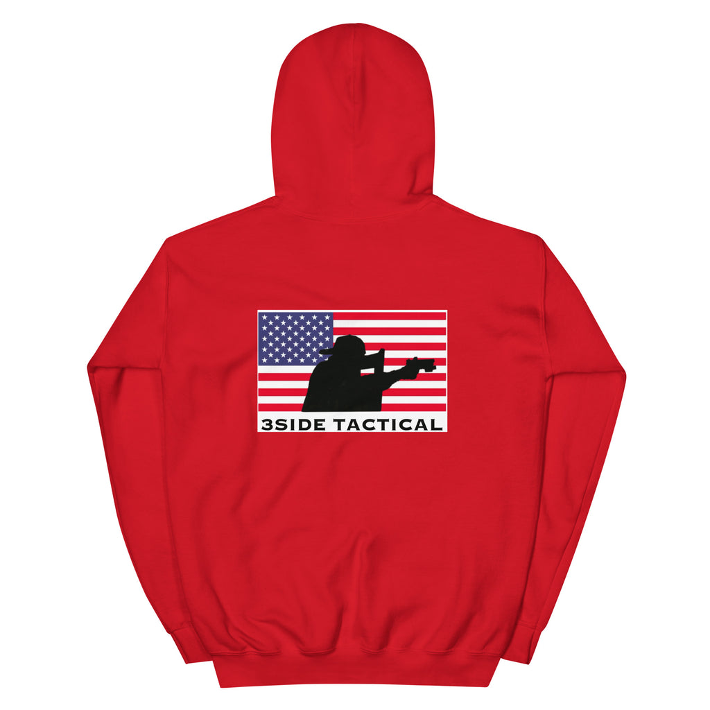 SHIELD MAN AMERICAN FLAG HOODIE