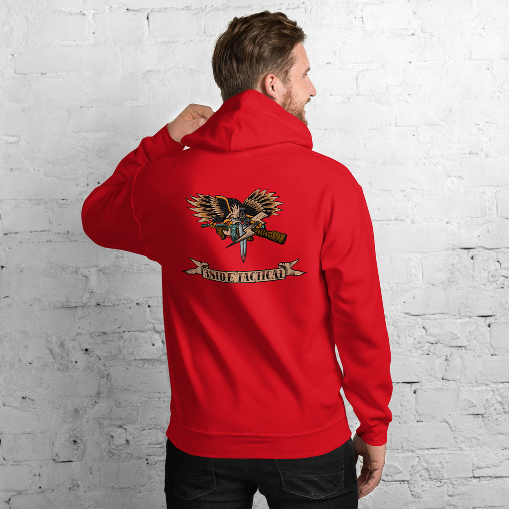 3SIDE “TRADITIONAL TATTOO” EAGLE HOODIE