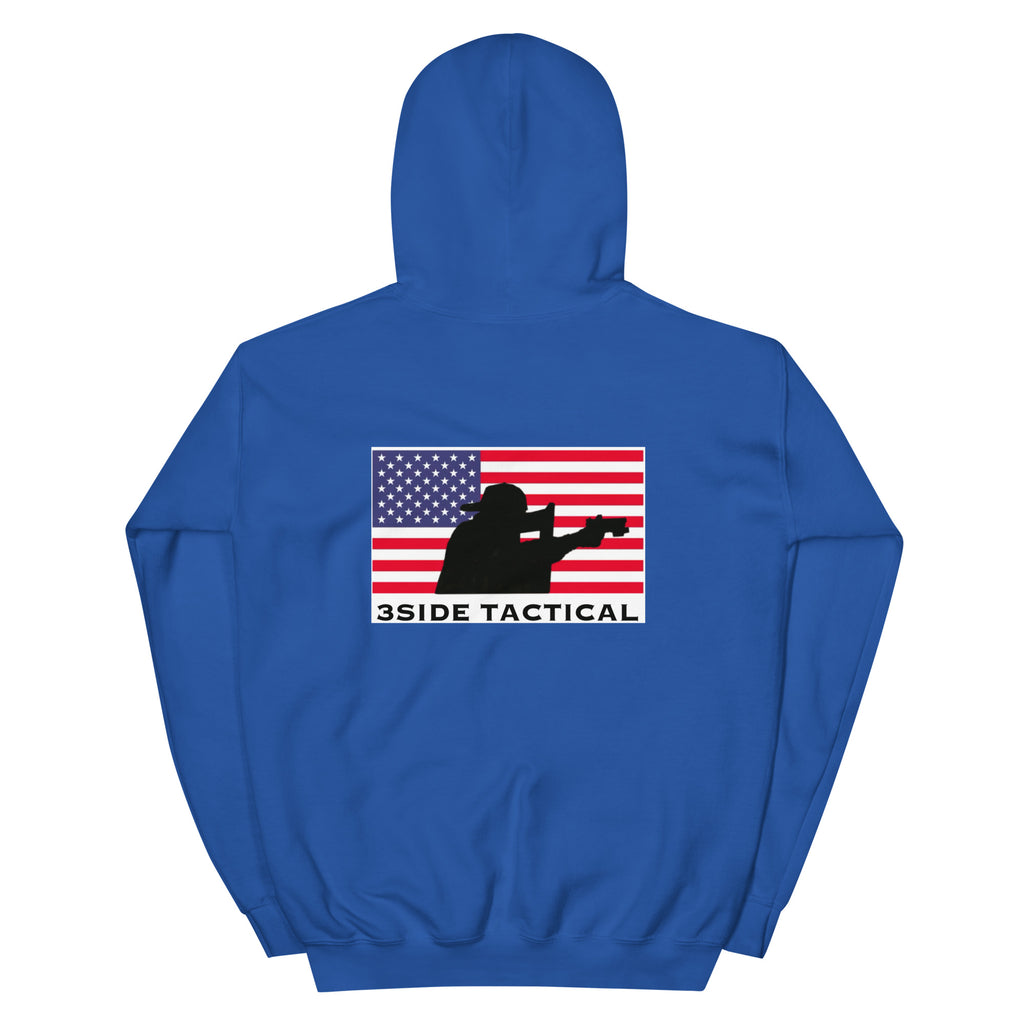 SHIELD MAN AMERICAN FLAG HOODIE