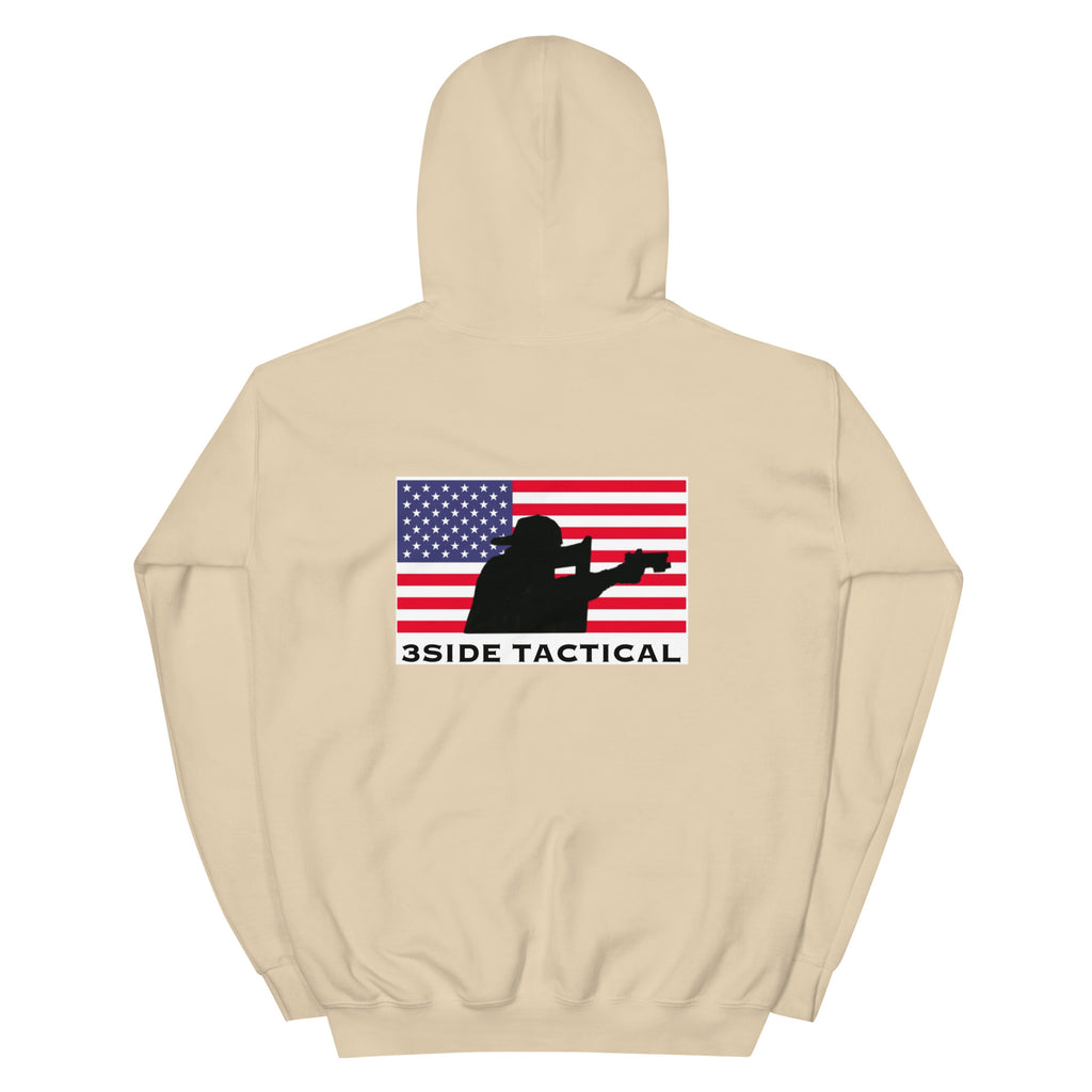 SHIELD MAN AMERICAN FLAG HOODIE
